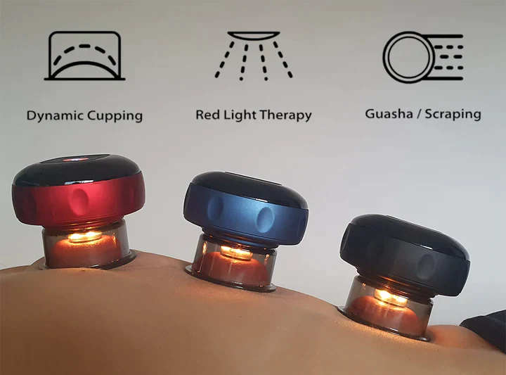 Portable Cupping Massage Device with Heat | Beauty Box