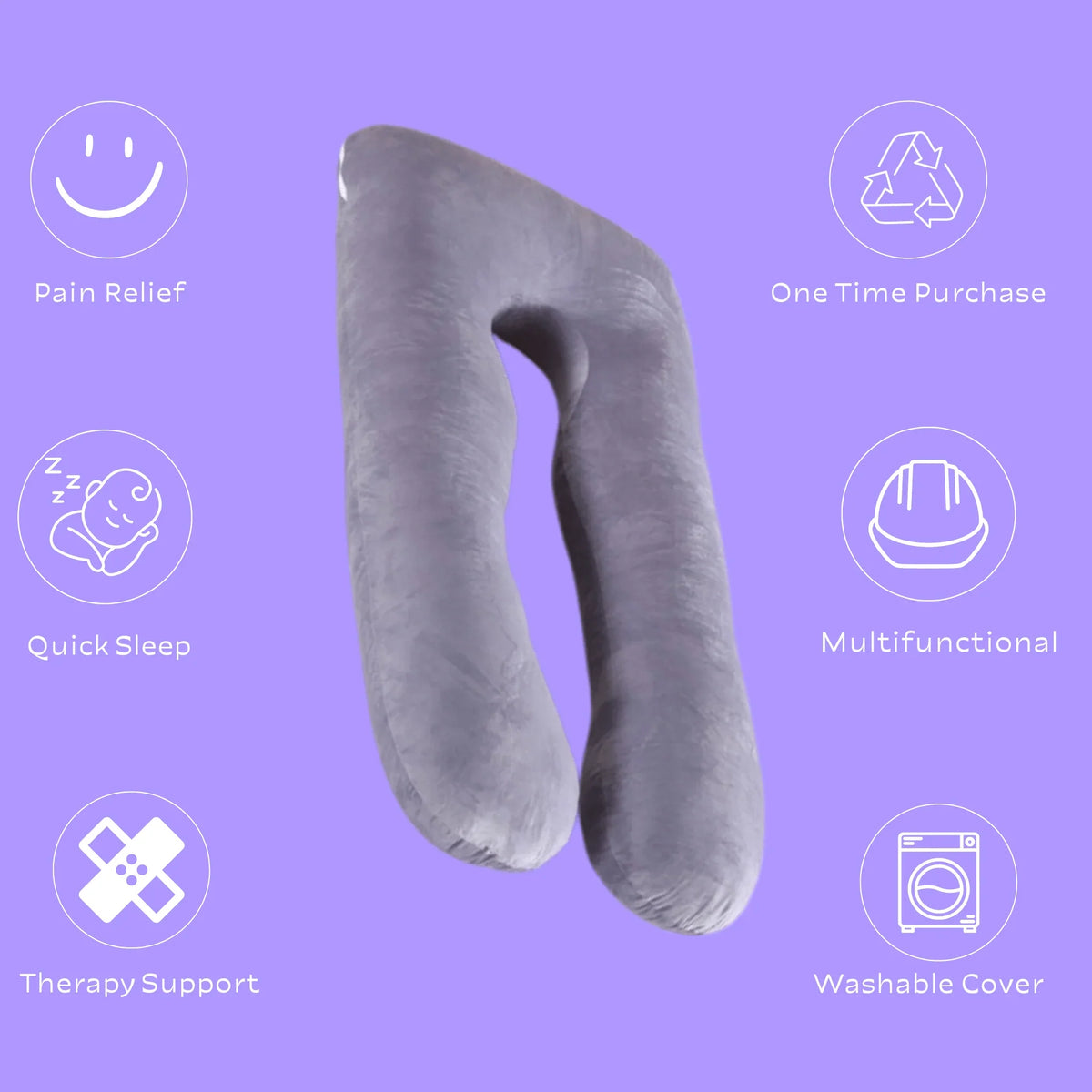 Contoured Sleep Therapy Pillow for Comfortable Sleep | Beauty Box